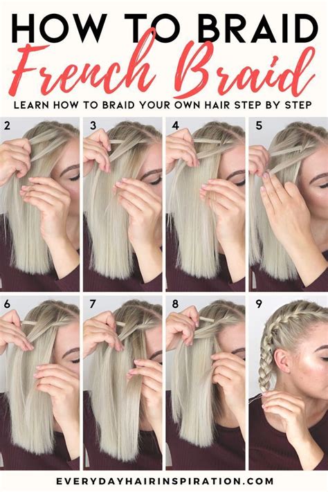 Perfect How To French Braid Your Own Hair Black Girl For Hair Ideas