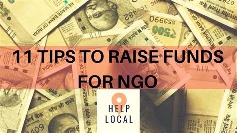 how to fund raise for ngo