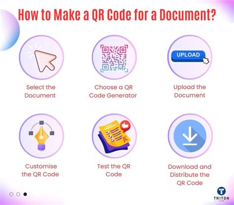 how to generate a qr code for document
