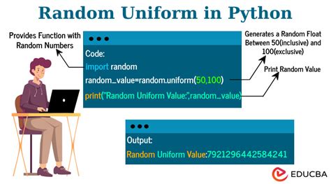 how to generate a uniform random variable in python