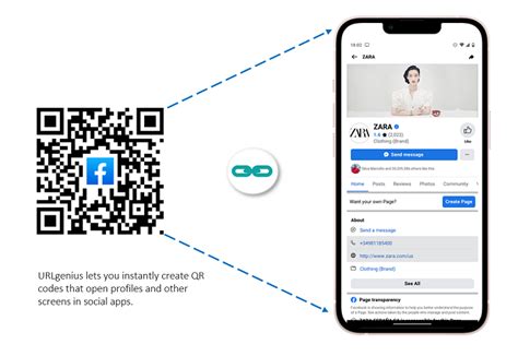 how to generate facebook profile qr code