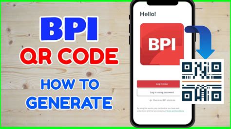 how to generate my bpi qr code