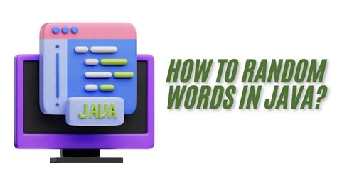 how to generate random words in java