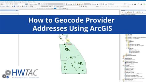 how to geocode addresses in arcgis online