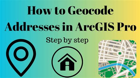 how to geocode addresses in arcgis pro