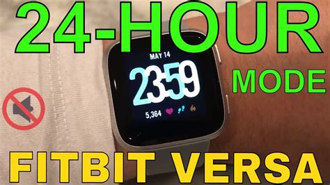 How To Get 24 Hour Time On Fitbit