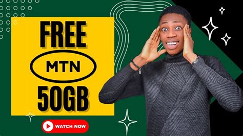 how to get 50gb data free on mtn code