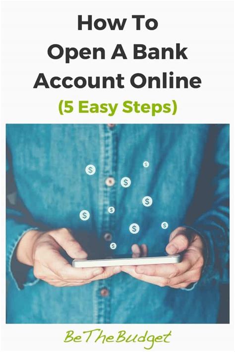 how to get a bank account online