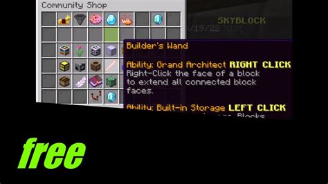 how to get a builders wand