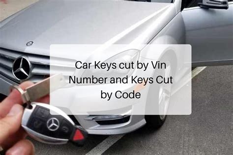 how to get a car key with vin number
