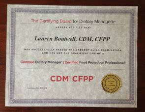 how to get a cdm certification