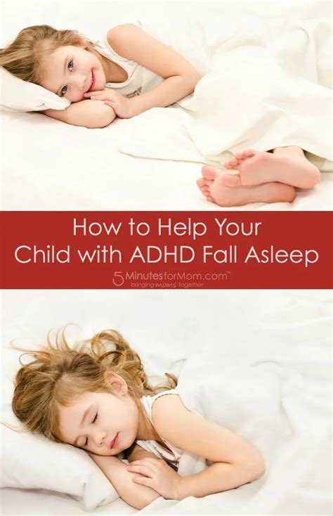 how to get a child with adhd to fall asleep