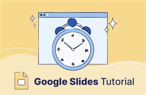how to get a clock on google slides