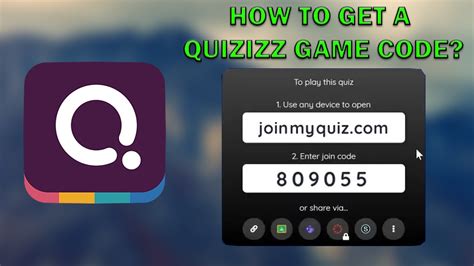 How To Get A Code For Quizizz