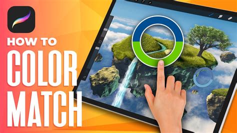how to get a colour from an image on procreate