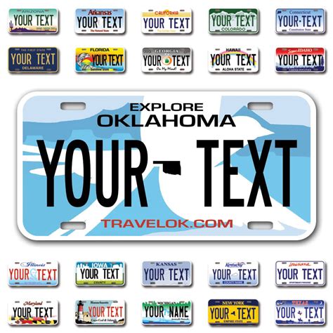 How To Get A Custom License Plate In Oklahoma