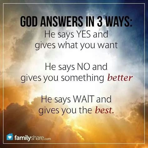 how to get a direct answer from god