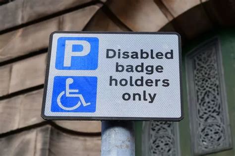 DISABLE SIGN BLUE PARKING BADGE DISABILITY FOR CARS DISABLED MOBILITY