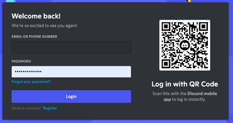 how to get a discord server qr code