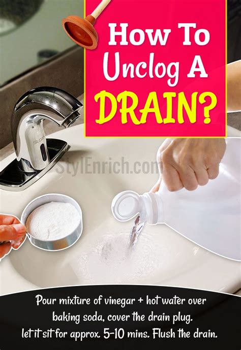 How To Get A Drain To Unclog