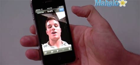 What happens if you take a picture of a mirror with a phone's front