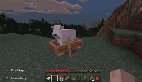 How To Get A Goat In A Boat In Minecraft