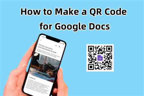 how to get a google doc qr code