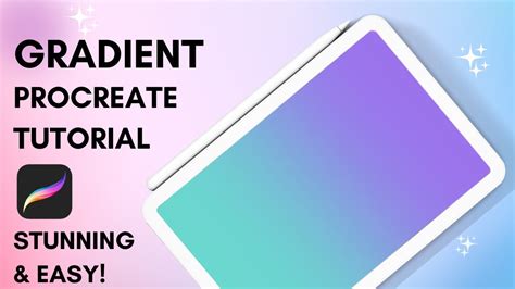 how to get a gradient in procreate