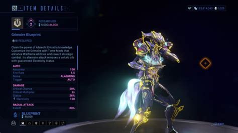 how to get a grimoire in warframe