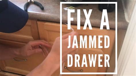 How To Get A Jammed Drawer Unstuck