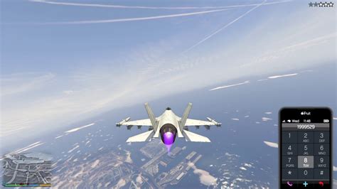 how to get a jet in gta five cheat code