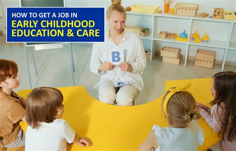how to get a job in child care