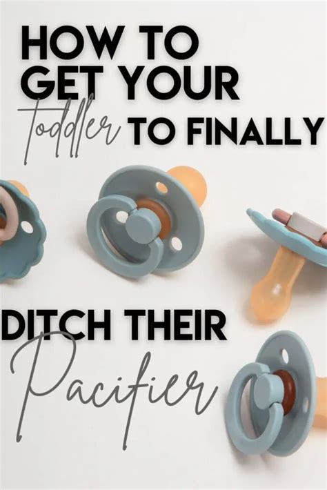 How To Get A Kid To Stop Using A Pacifier