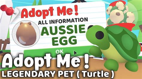 How To Get A Legendary In Adopt Me Aussie Egg