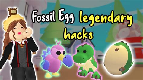 How To Get A Legendary Pet In Adopt Me Fossil Egg