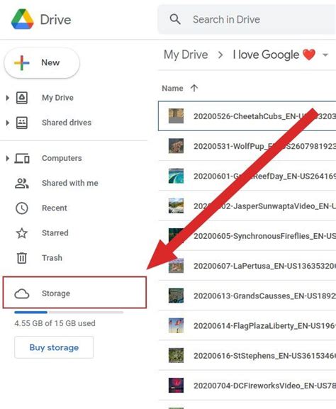 how to get a list of all files in google drive