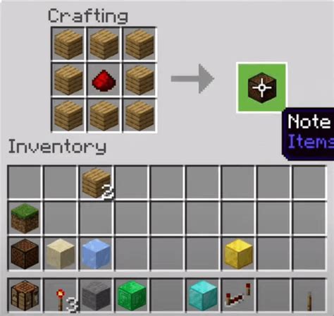 How To Get A Note Block In Minecraft