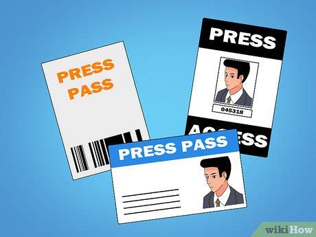 3 Ways to Get a Press Pass wikiHow