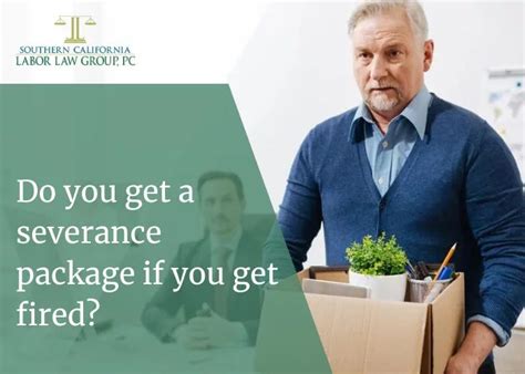 How To Get A Severance Package When Fired