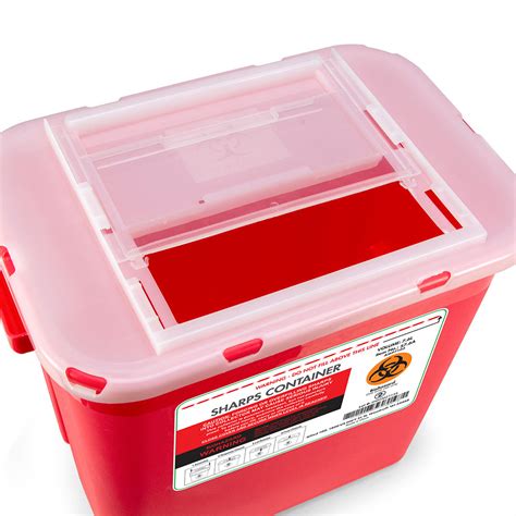How To Get A Sharps Container Open