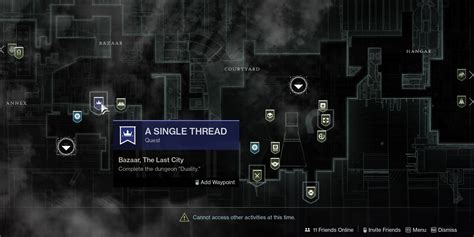 How To Get A Single Thread Destiny 2