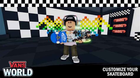 How To Get A Skateboard In Vans World Roblox
