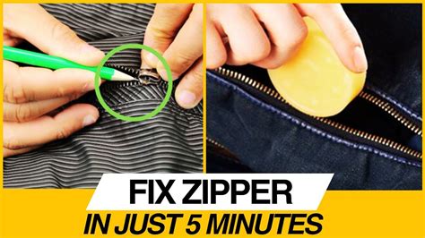 How To Get A Stuck Zipper To Work
