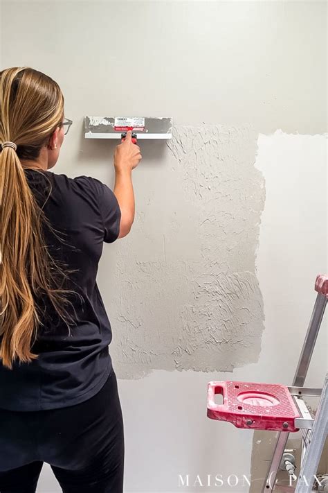 How To Get A Textured Wall Smooth