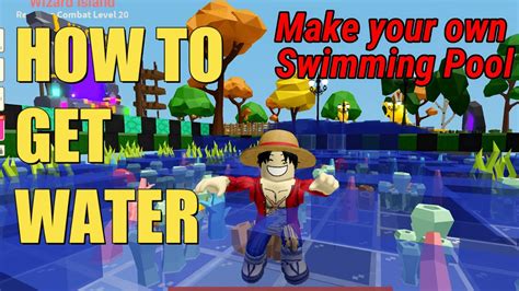 how to get a water bucket in roblox islands