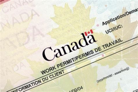 how to get a work permit in canada