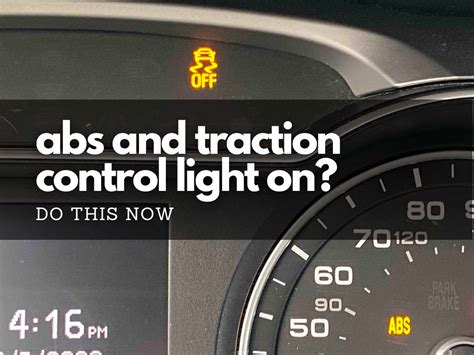 How To Get Abs And Traction Control Light Off