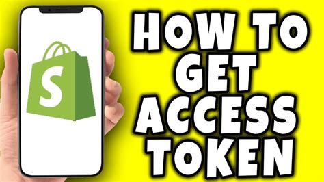 how to get access token shopify