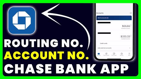 how to get account and routing number chase app