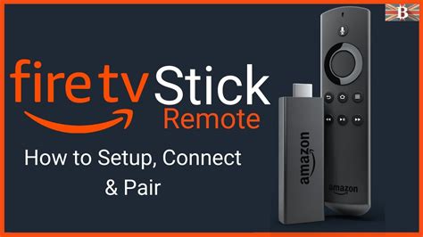 how to get amazon fire stick remote to connect